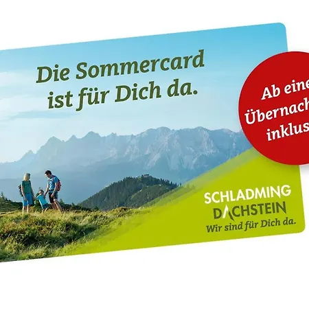 Apartmenthaus Haus Gipfelglueck Kuafstoa Haus im Ennstal